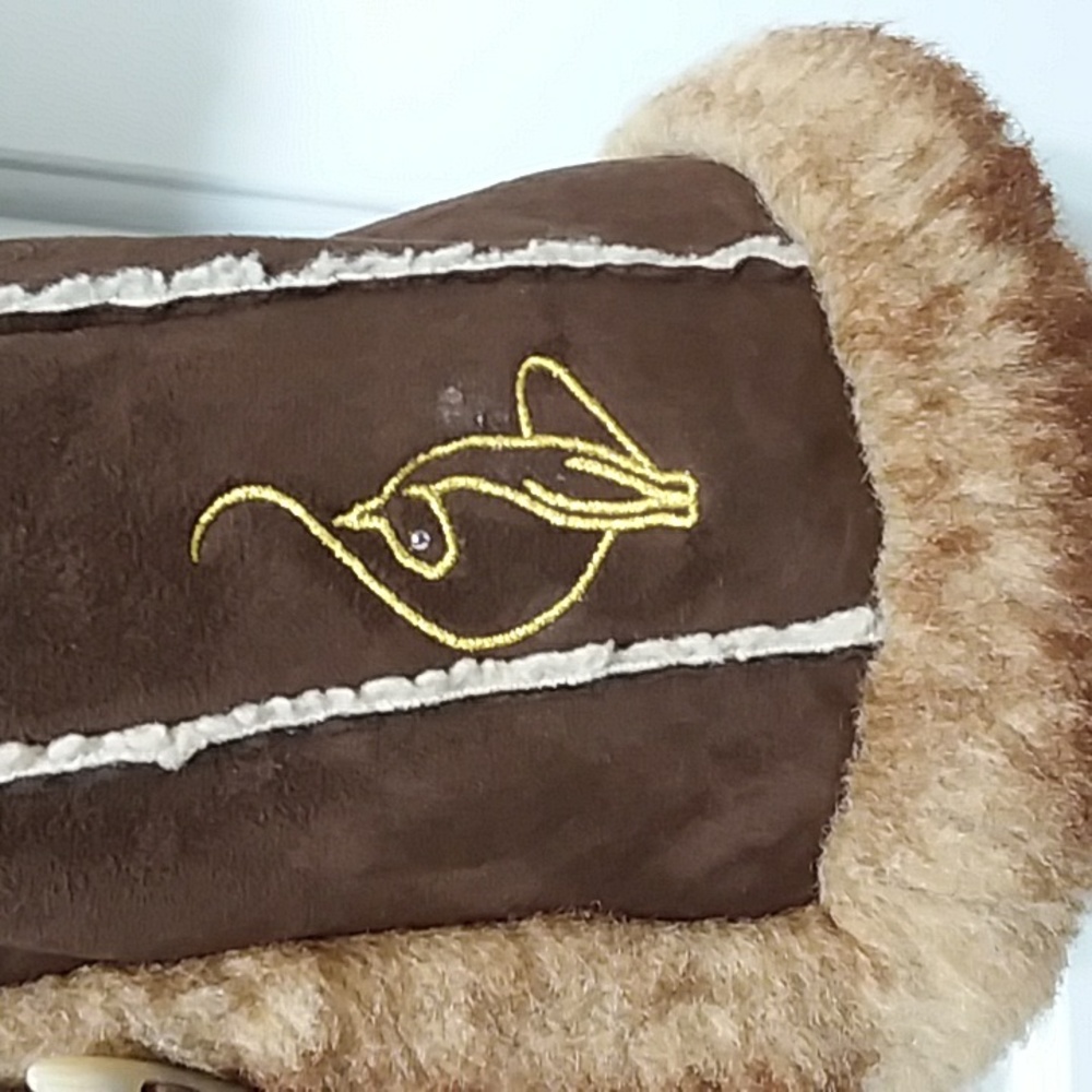 Faux Fur Baby Phat Retro Girls Coat - Picture 13 of 16